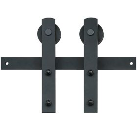 VEVOR 10FT Sliding Barn Door Hardware Kit, 330LBS Loading Heavy Duty Barn Door Track Kit for Single Door (Number of Doors: Single Door, Slide Rail Shape: I-Type)